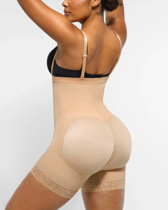 (🔥TikTok Summer SALE) -Firm Tummy Compression Bodysuit Shaper With Butt Lifter