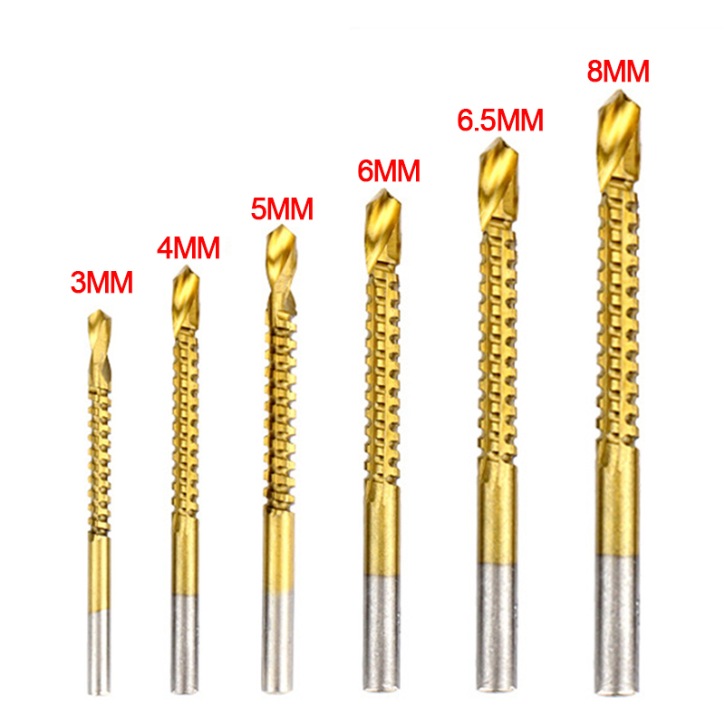 (🎅EARLY CHRISTMAS SALE-49% OFF) -Twist Drill Bit Set Power Tool Accessories(6 Pcs )BUY 2 GET 1 FREE🔥