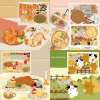 Make A Pizza Christmas Turkey Hairy Crab Happy Farm Food Sticker Scene