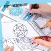 (🔥Last Day Promotion- SAVE 48% OFF)Multifunctional Geometric Rulers(Buy 2 Get 1 Free)