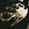 Holy Spiritus Constantine Brass Knuckle Paper Weight