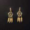 💖Valentine's Day Sale - 50%🎁 Dreamcatcher Golden Earrings