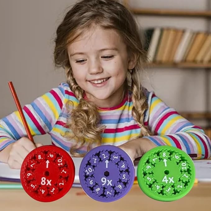 🔥Summer Hot Sale 49% OFF - Fun Children's Maths Arithmetic Knowledge Fingertip Gyro Playset