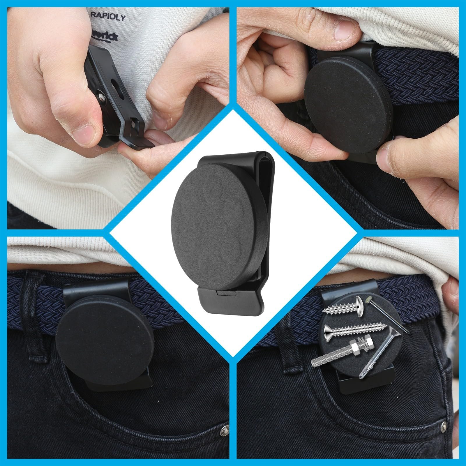 Last Day 70% OFF🔥Clip-On Belt Magnet Holder
