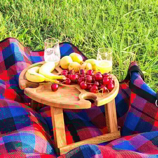 (🎉Last Day Promotion 50% OFF) Wooden Outdoor Folding Picnic Table - Buy 2 Get Extra 10% OFF & Free Shipping