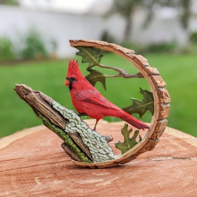 🔥Buy 2 Free Shipping🔥Handmade Cardinal Bird Statue Ornament