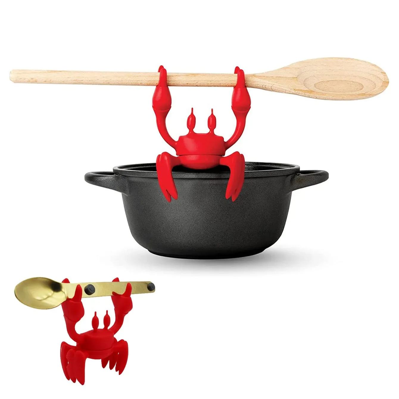 🎄TikTok Christmas Sale - 70% OFF✨Red the Crab Silicone Utensil Rest