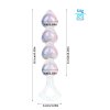 Four Hearts Crystal Butter Plug-3Colors