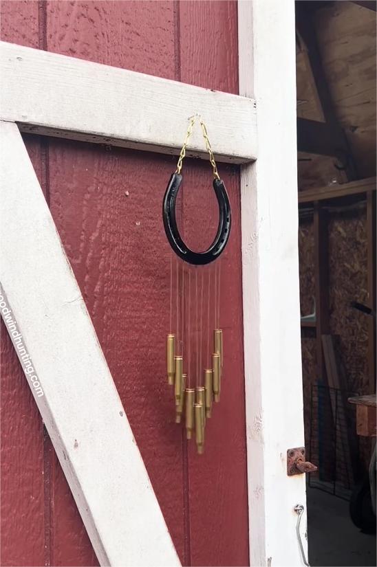 🔥.270 Casings Horseshoes Dream Catcher Chime