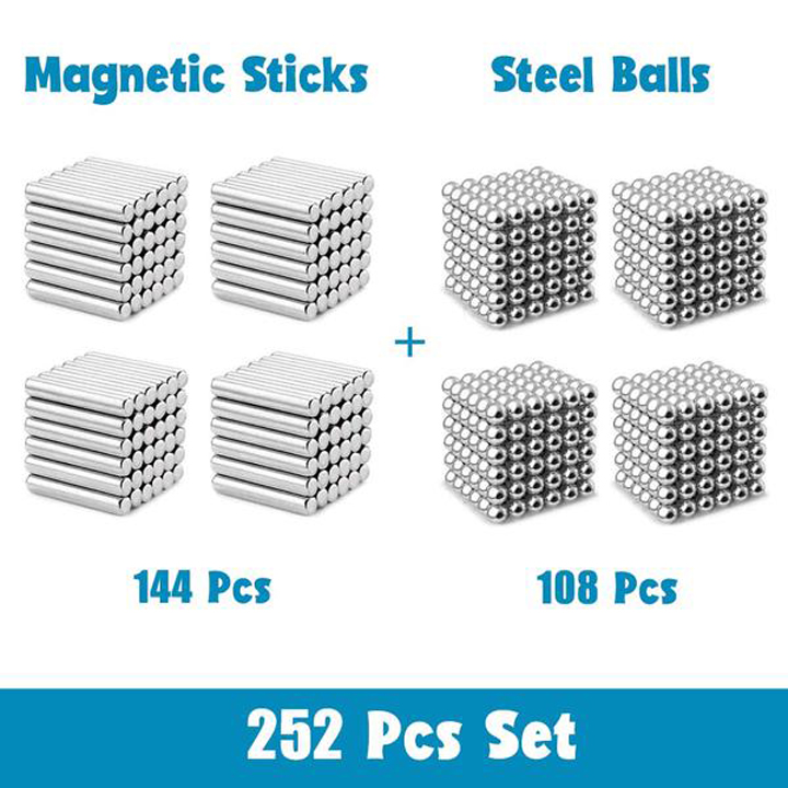 (Easter Promotion- 50% OFF) DIY Magnetic Sticks And Balls- Buy 2 Free Shipping