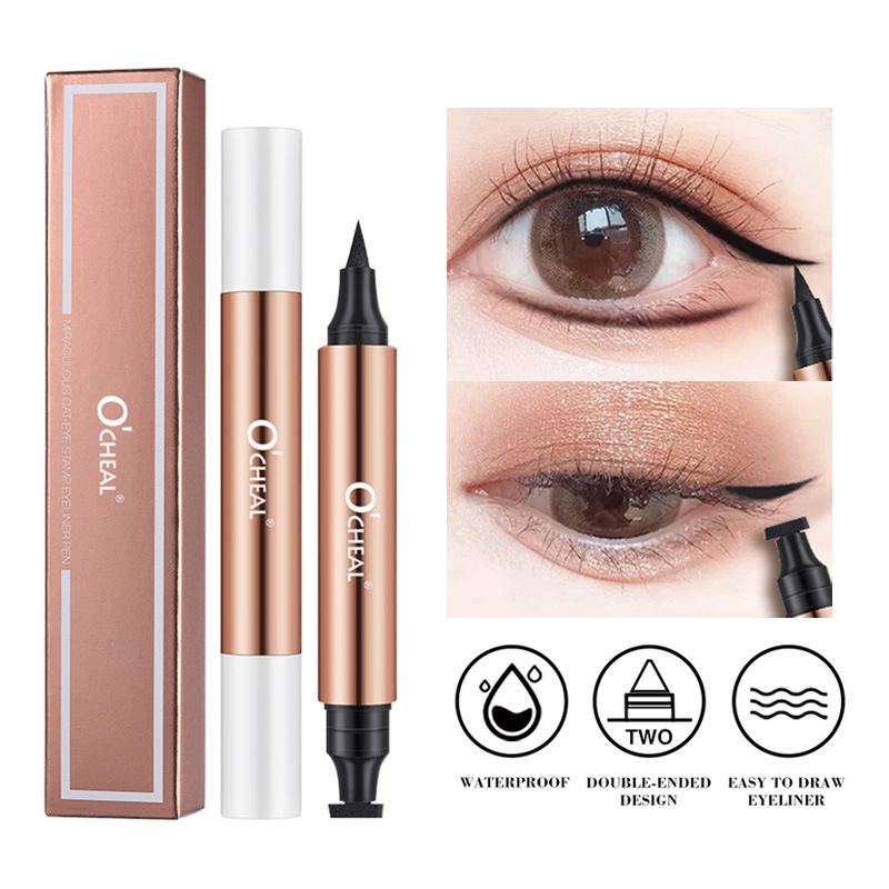 TikTok 🔥Last Day Promotion 48% OFF-🎁-Cleopatra 2-in-1 Eyeliner