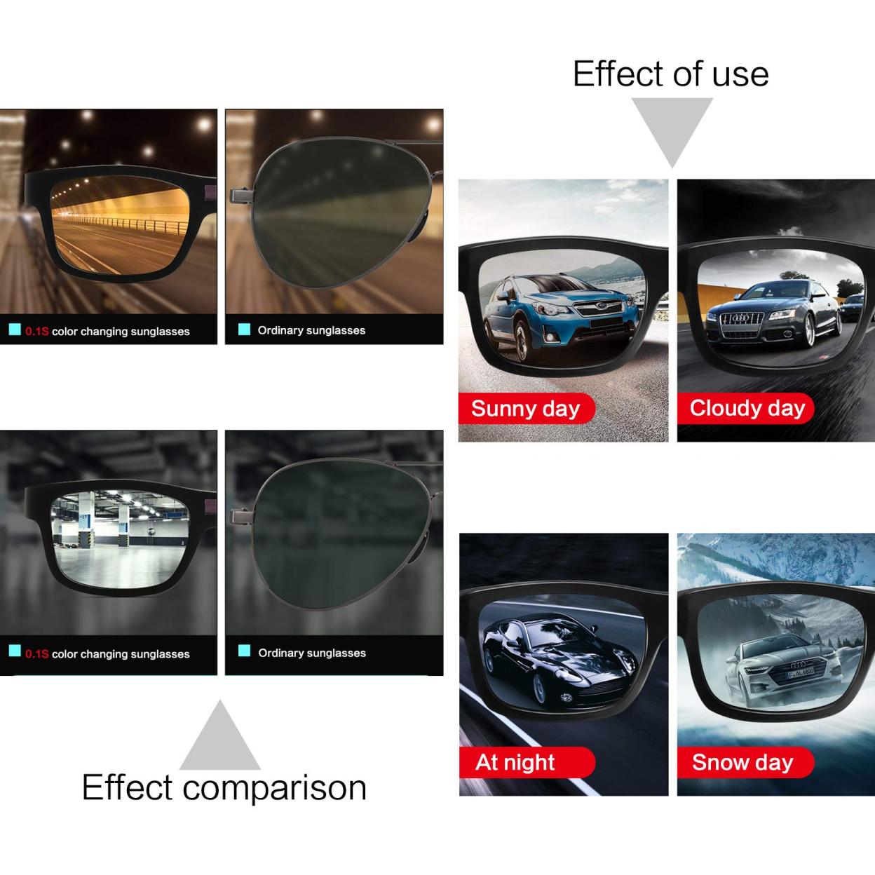 🎁TikTok Last Day Sale - 70% OFF🎉Smart Photochromic Polarized Sunglasses