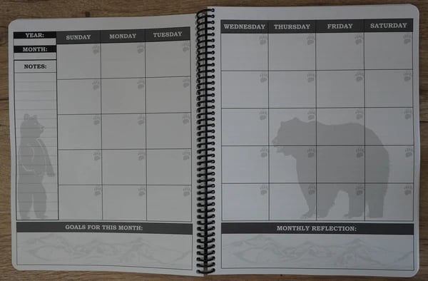 Indigenous-Themed Yearly Planner