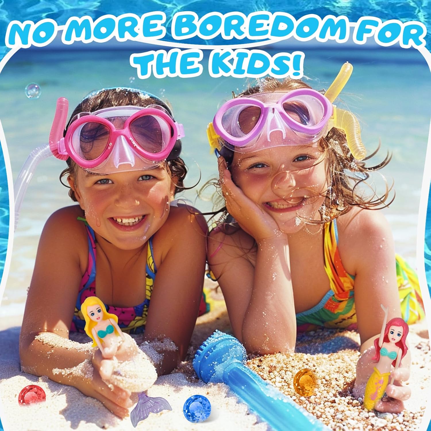 🔥Last Day Promotion 50% OFF🔥Mermaids Underwater Diving Pool Toys