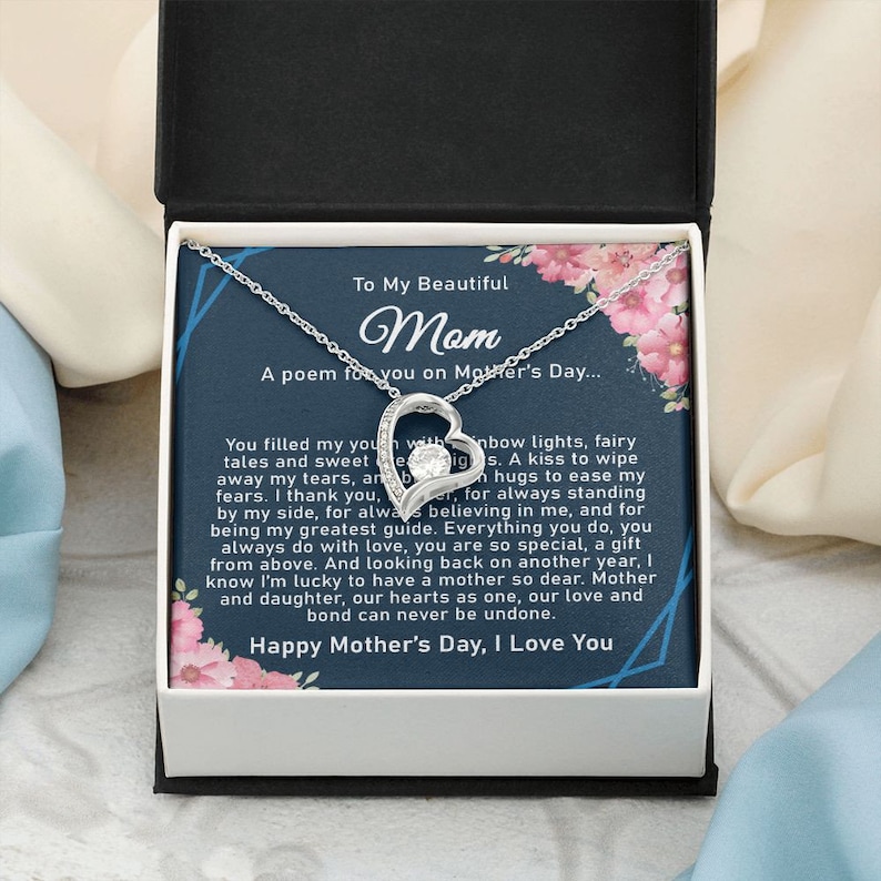 🔥Limited Time Sale 48% OFF🎉Forever Love Necklace Jewelry For Mom