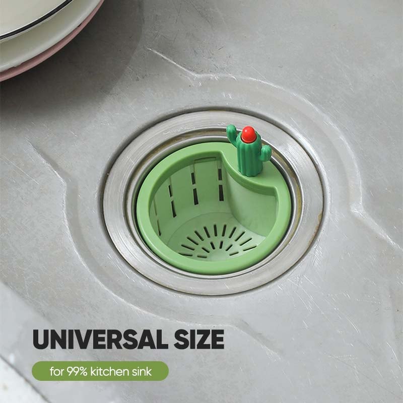 Cute Cactus Sink Drain Basket