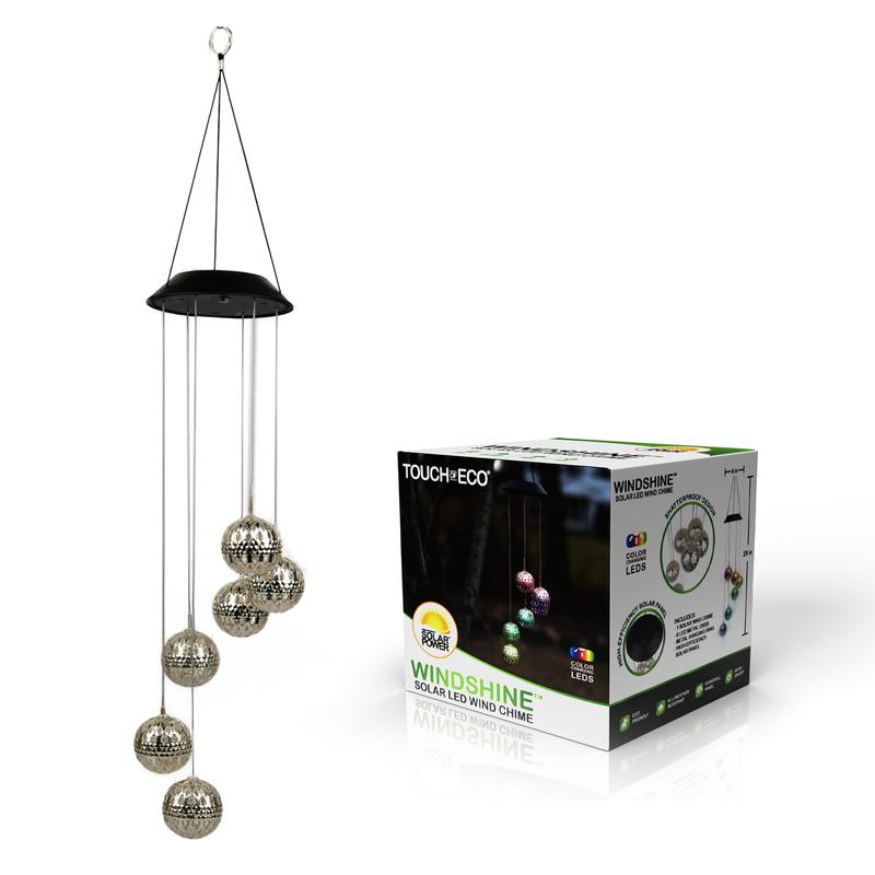 💥LAST DAY SALE 50% OFF💥Solar Metal Orb Wind Chime Mobile