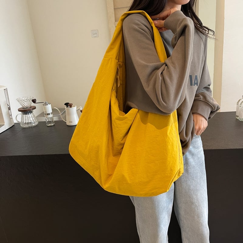 🎁TikTok Last Day Promotion -70% OFF🔥Women's Solid Color Textured Draped Tote Bag