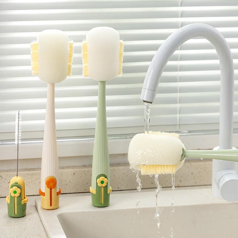 🔥Last Day Promotion 50% OFF🔥5-in-1 Bottle Cleaning Brush (Multifunctional)