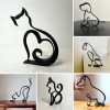 Cat Minimalistic Sculpture