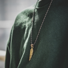Rattlesnake Tail Pendant for Necklace Fidget Jewelry