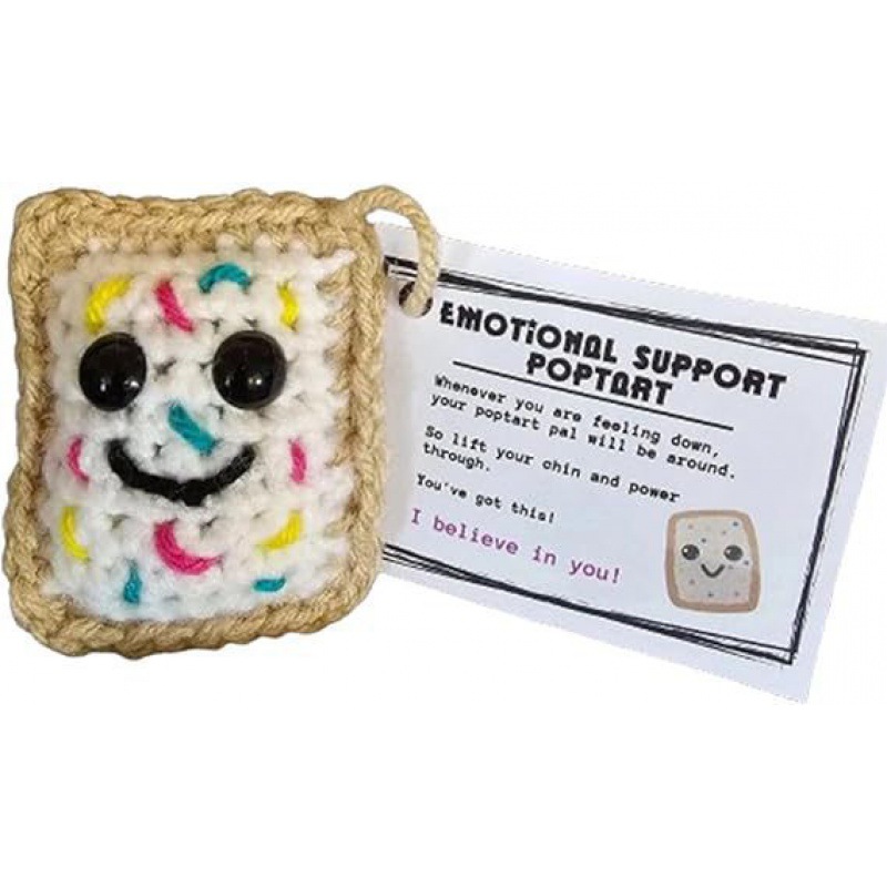 🔥Hot Sale 50% Off 🔥knitted doll emotional encouragement card