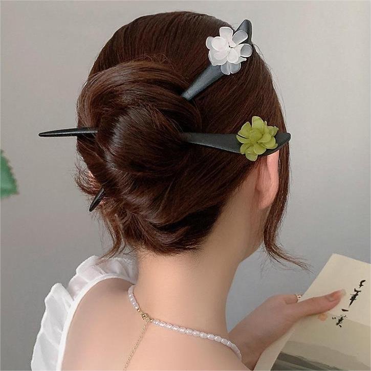 Girl's Hair Stick Wooden Handmade Hair Accessories