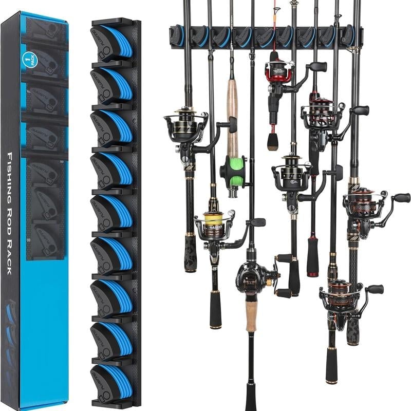 ✨Limited Time 49% OFF🔥Wall Mounted Fishing Rod Rack