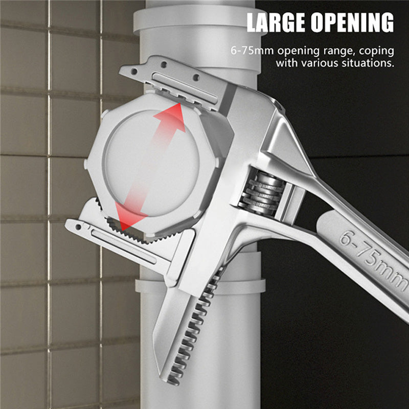 (🌲Early Christmas Sale- SAVE 48% OFF)Multifunctional Bathroom Wrench Tool(BUY 2 GET 1 FREE NOW)