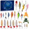 🔥Christmas Sale 70% OFF📅24 Days Fishing Lures Set Advent Calendar