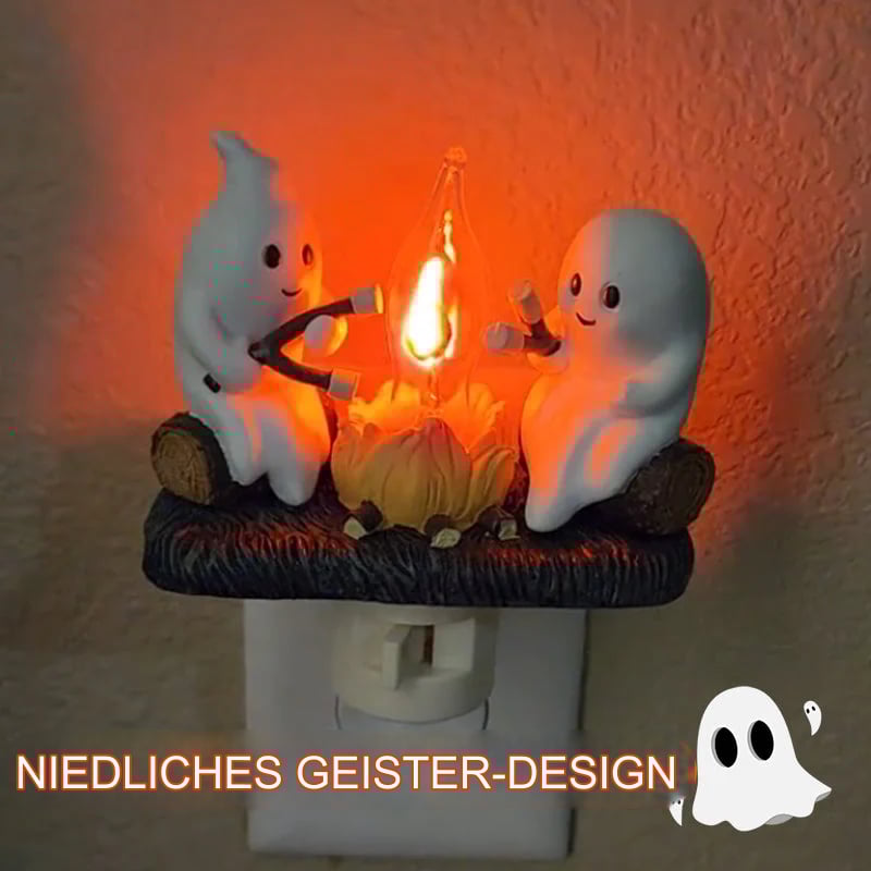 🔥Letzter Tag 50% RABATT- Geister-Lagerfeuer-Nachtlicht✨🔥👻