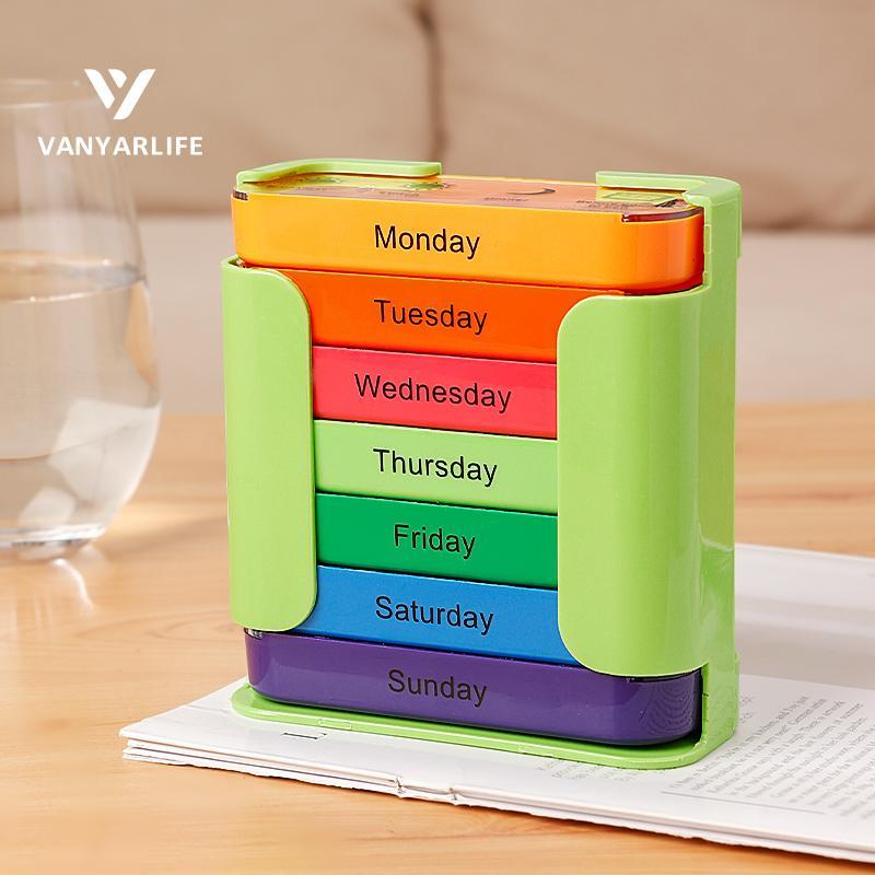 🍂TikTok Fall Mega Sale🎉Stay on Track - ✨7-Day Medication Organizer - For Effortless Health Management! 📅