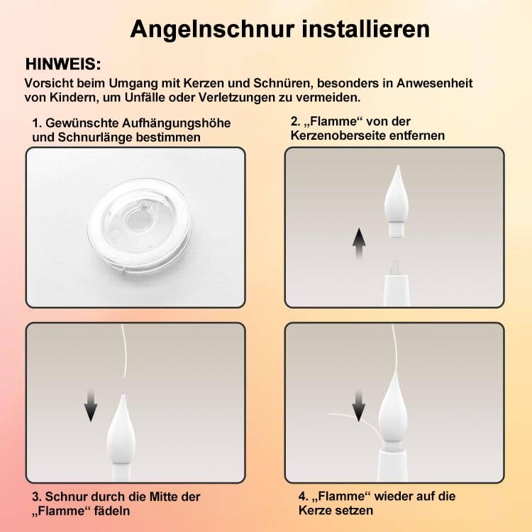 🕯️Flammenlose schwimmende LED-Kerzen mit Zauberstab-Fernbedienung