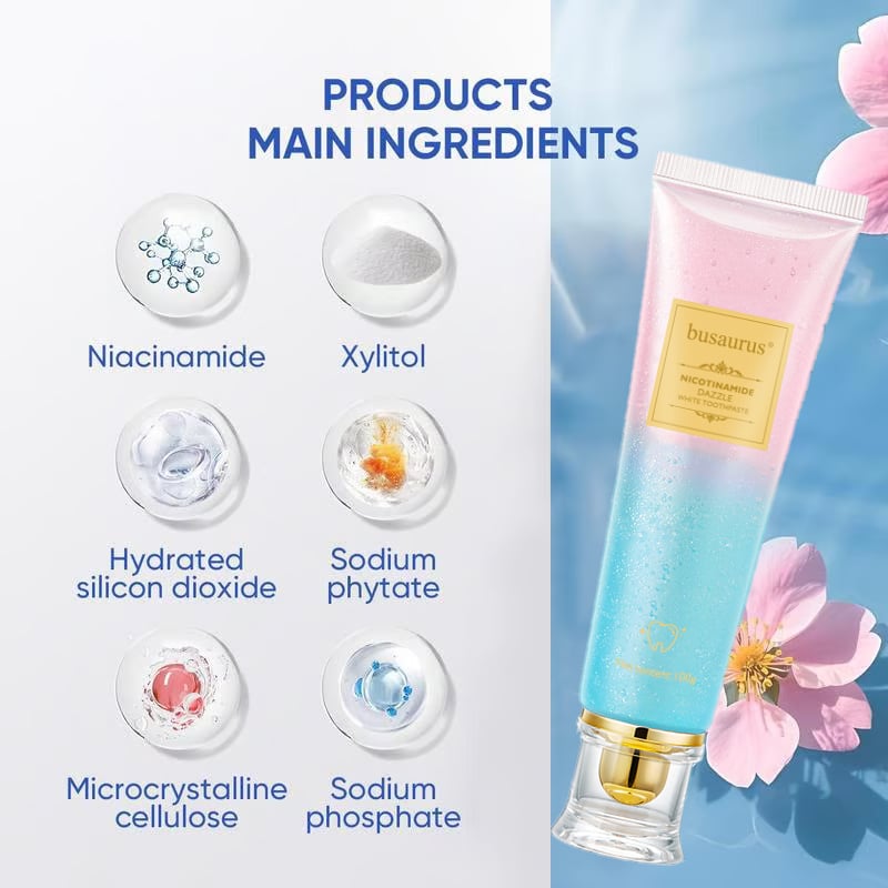 💥LAST DAY SALE 50% OFF💥Niacinamide Whitening Toothpaste