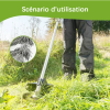 🌿Ventes chaudes - 49% de réduction🔥👨‍🌾Tête de débroussailleuse à brosse en fil d’acier de 15 cm