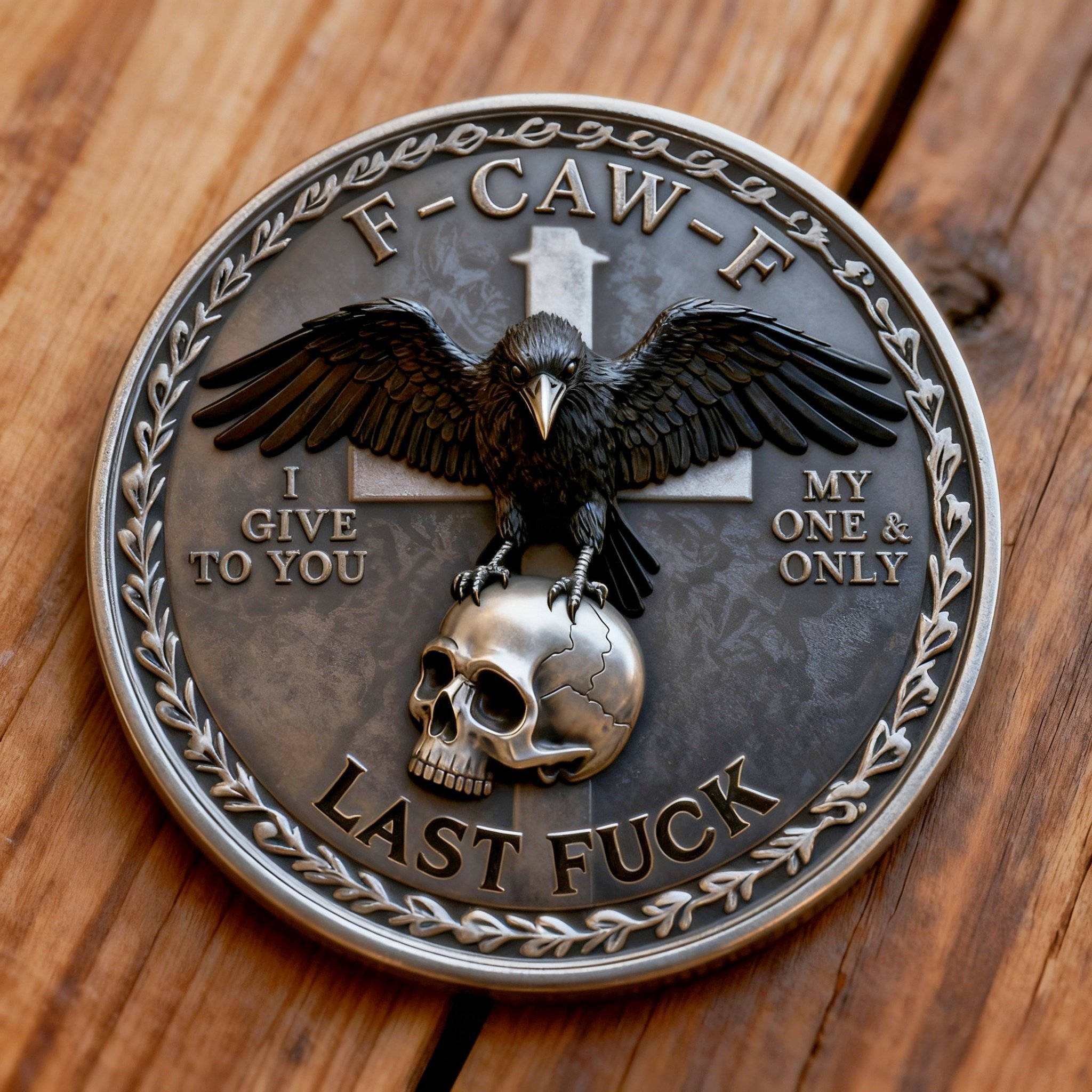🔥Last Day 50% OFF🔥F-CAW-F Witchy Raven Coin