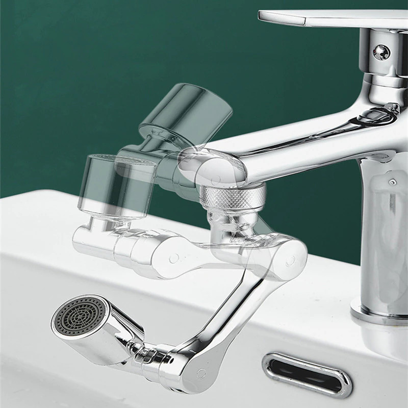 ⏰LAST DAY 49% OFF-🌊1080° Rotating Universal Faucet Extender with Plastic Splash Filter