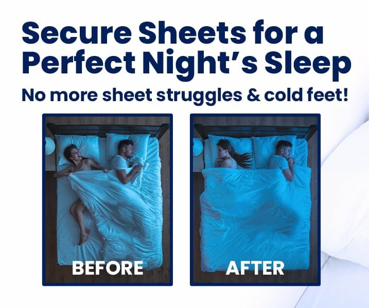 💥LAST DAY SALE 50% OFF💥Lock Sheet Holders Keep Sheets Firm & Tight⚡BUY 2 FREE SHIPPING