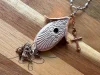 Handmade Birdhouse Necklace or Purse Charm