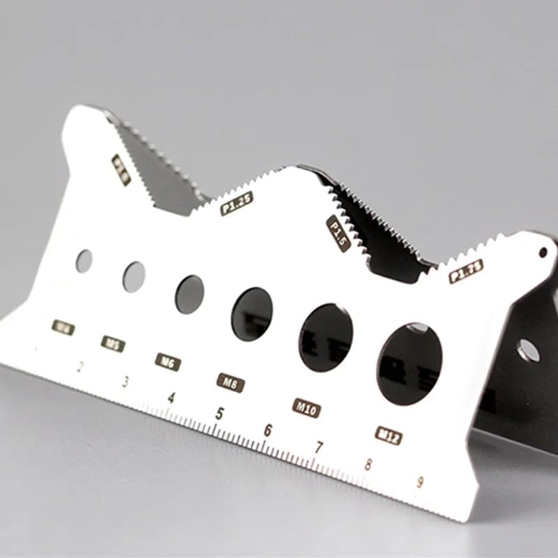 💥Stainless Steel Double-Sided Bolt Gauge Card💥