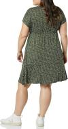 Amazon Essentials Women's Surplice Dress (Available in Plus Size)