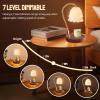 GEEZO Fragrance Candle Warmer Lamp with 2 Bulbs Electric Candle Warmer with Timer & Dimmer for Home Decor