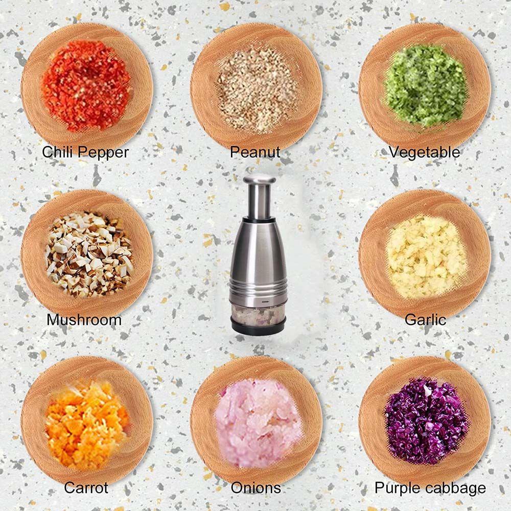 (💗Mother's Day Sale-40% OFF) Stainless Steel Vegetable Chopper-BUY 2 FREE SHIPPING