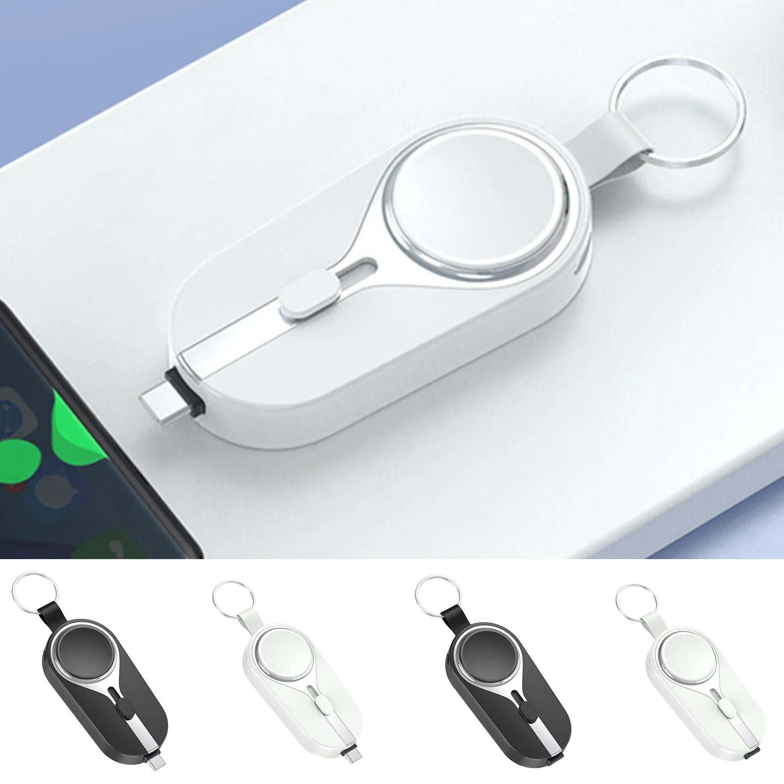 2-In-1 Portable Rechargeable Keychain