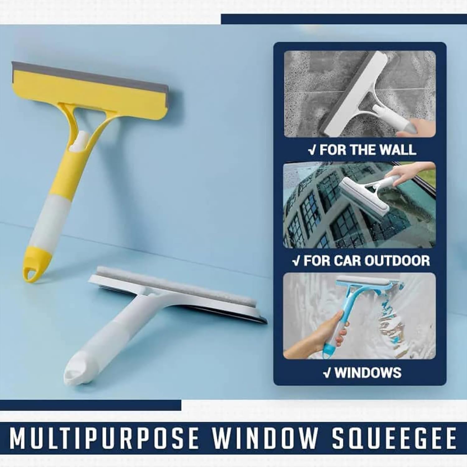 🎁TikTok Last Day Sale - 70% OFF🎉3 in 1 Window Cleaning Scraper