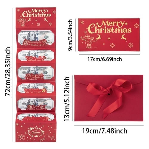 🎄Kaufe 2 Erhalte 1🧧Weihnachtsgeld Geschenkumschlag