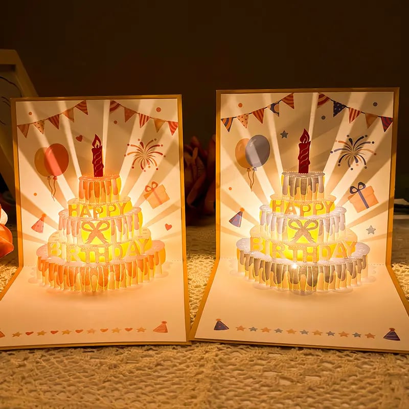 🎁TikTok Last Day Sale - 70% OFF🎉3D Pop Up Birthday Cards