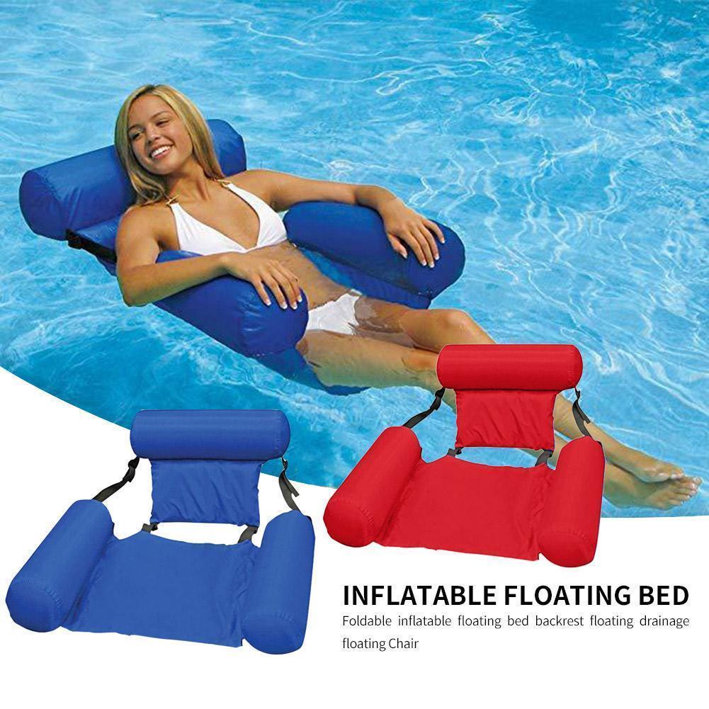 (🔥Summer Hot Sale Save 50% OFF)Swimming Floating Bed and Lounge Chair