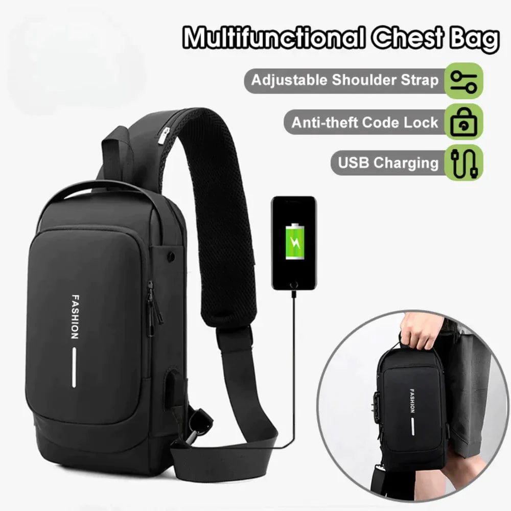 🔥LAST DAY SALE 50% OFF - Multifunctional  Anti-theft Chest Bag