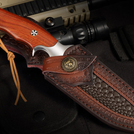 🎁TikTok Last Day Sale - 70% OFF-🔥- M390 Integrated Steel High Hardness Sharp And Durable Straight Knife
